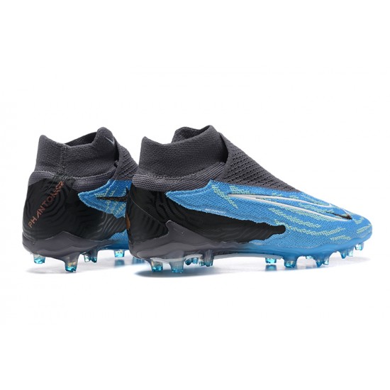 Kopacky Nike Phantom GX Elite FG Modrý Černá High  Pánské