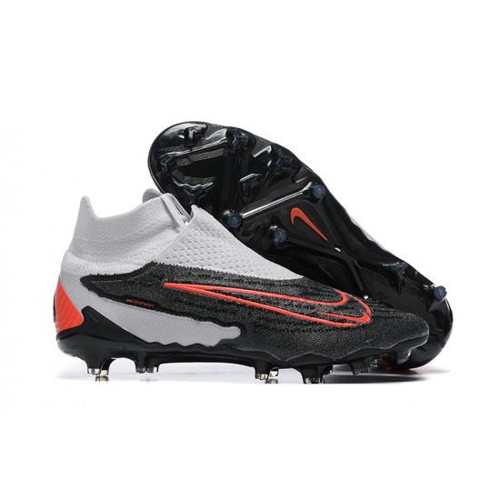 Kopacky Nike Phantom GX Elite FG Šedá Oranžovýý Černá High  Pánské