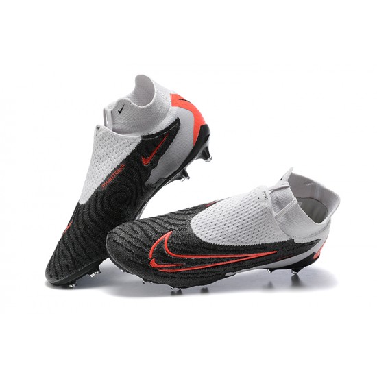 Kopacky Nike Phantom GX Elite FG Šedá Oranžovýý Černá High  Pánské