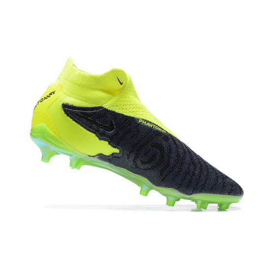 Kopacky Nike Phantom GX Elite FG Zelená Dark Modrý Pánské Dámské