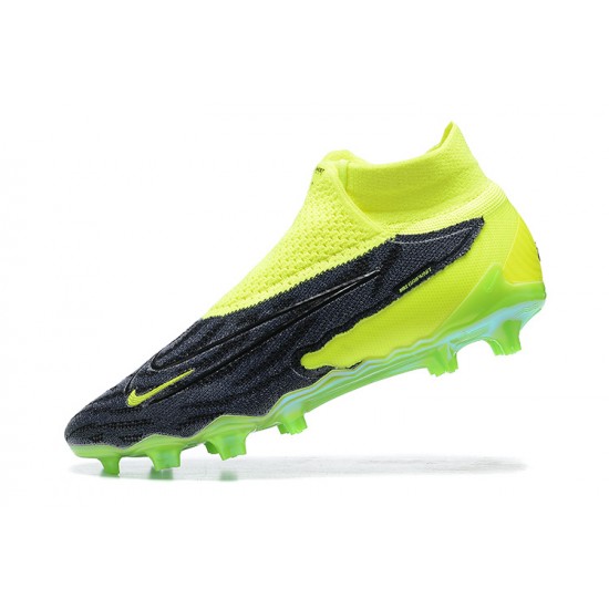 Kopacky Nike Phantom GX Elite FG Zelená Dark Modrý Pánské Dámské