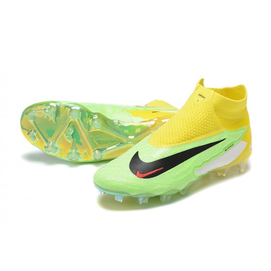Kopacky Nike Phantom GX Elite FG Zelená Žlutý Pánské Dámské