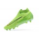 Kopacky Nike Phantom GX Elite FG LightZelená Černá High  Pánské