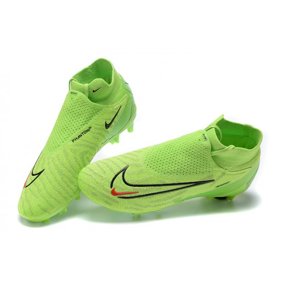 Kopacky Nike Phantom GX Elite FG LightZelená Černá High  Pánské