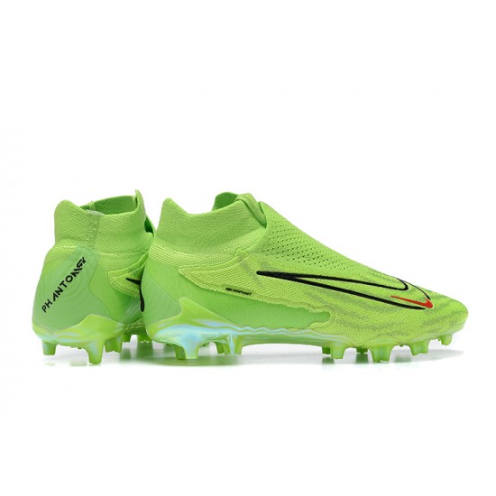 Kopacky Nike Phantom GX Elite FG LightZelená Černá High  Pánské