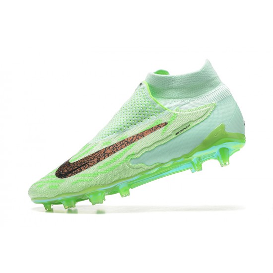 Kopacky Nike Phantom GX Elite FG LightZelená High  Pánské