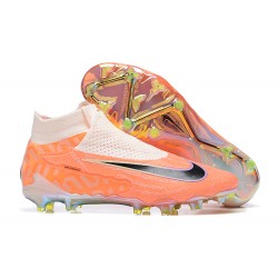 Kopacky Nike Phantom Gx Elite Fg Oranžovýý Černá High  Pánské