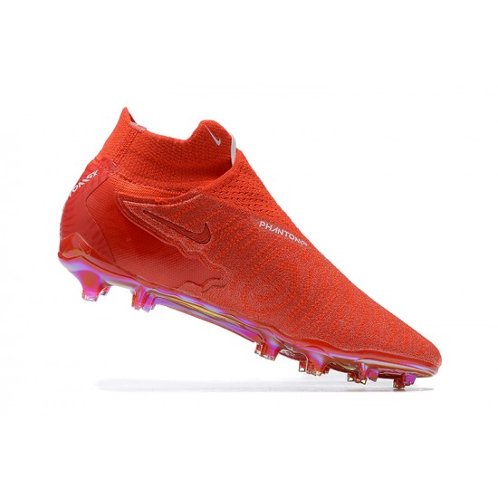 Kopacky Nike Phantom Gx Elite Fg Červené High  Pánské