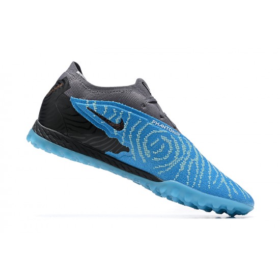 Kopacky Nike Phantom GX Elite DF Link TF Černá Modrý Bílý Low  Pánské