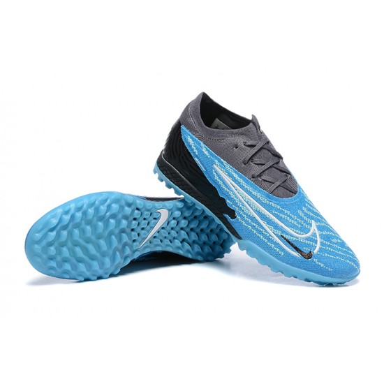 Kopacky Nike Phantom GX Elite DF Link TF Černá Modrý Bílý Low  Pánské