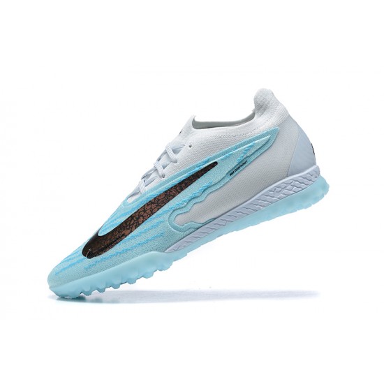 Kopacky Nike Phantom GX Elite DF Link TF Černá Šedá Modrý Low  Pánské