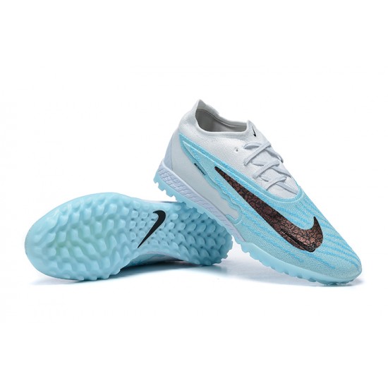 Kopacky Nike Phantom GX Elite DF Link TF Černá Šedá Modrý Low  Pánské