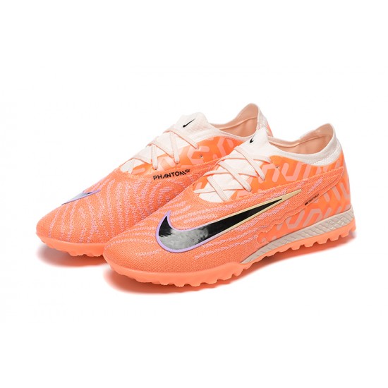 Kopacky Nike Phantom GX Elite DF Link TF Fuchsia Oranžovýý Low  Pánské