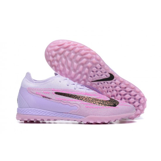 Kopacky Nike Phantom GX Elite DF Link TF LightPurlpe Nachový Low  Pánské