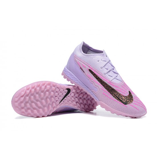 Kopacky Nike Phantom GX Elite DF Link TF LightPurlpe Nachový Low  Pánské