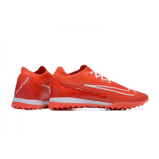 Kopacky Nike Phantom GX Elite DF Link TF Oranžovýý Bílý Low  Pánské