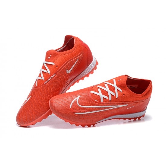 Kopacky Nike Phantom GX Elite DF Link TF Oranžovýý Bílý Low  Pánské