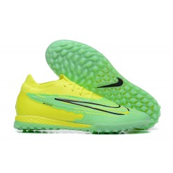 Kopacky Nike Phantom GX Elite DF Link TF Žlutý Zelená Černá Low  Pánské