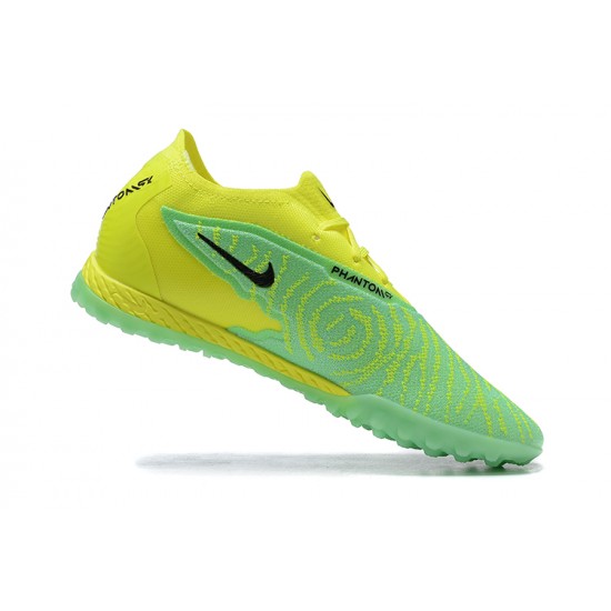 Kopacky Nike Phantom GX Elite DF Link TF Žlutý Zelená Černá Low  Pánské