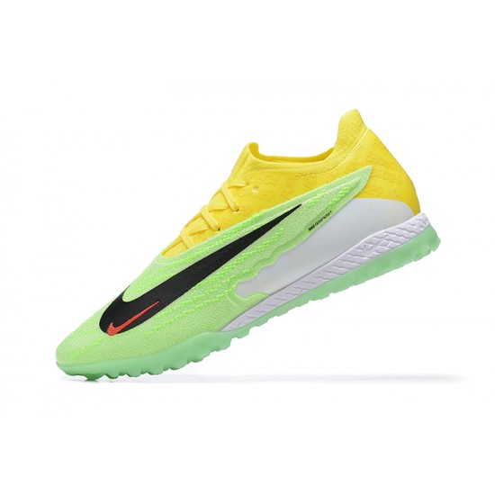 Kopacky Nike Phantom GX Elite DF Link TF Žlutý Zelená Bílý Low  Pánské