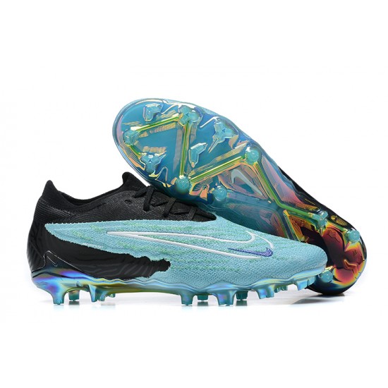 Kopacky Nike Phantom GX Elite FG Černá LightModrý Low  Pánské