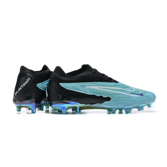 Kopacky Nike Phantom GX Elite FG Černá LightModrý Low  Pánské