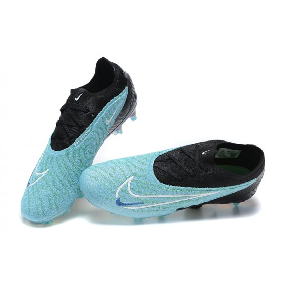 Kopacky Nike Phantom GX Elite FG Černá LightModrý Low  Pánské