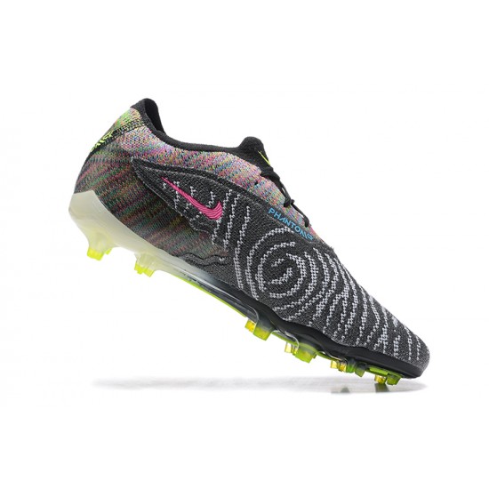 Kopacky Nike Phantom GX Elite FG Černá Mixtz Zelená Low  Pánské