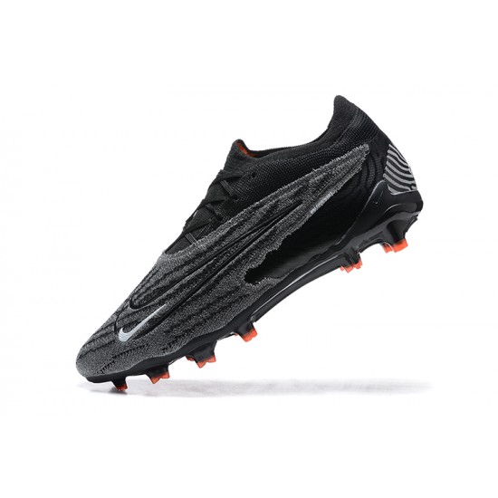 Kopacky Nike Phantom GX Elite FG Šedá Černá Oranžovýý Low  Pánské