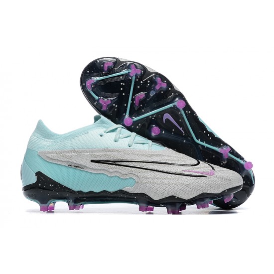 Kopacky Nike Phantom GX Elite FG Šedá Modrý Nachový Černá Low  Pánské