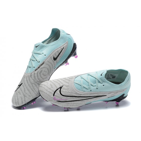 Kopacky Nike Phantom GX Elite FG Šedá Modrý Nachový Černá Low  Pánské