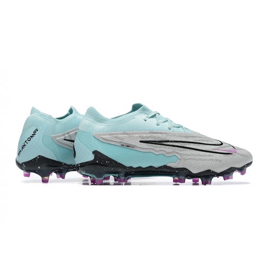 Kopacky Nike Phantom GX Elite FG Šedá Modrý Nachový Černá Low  Pánské