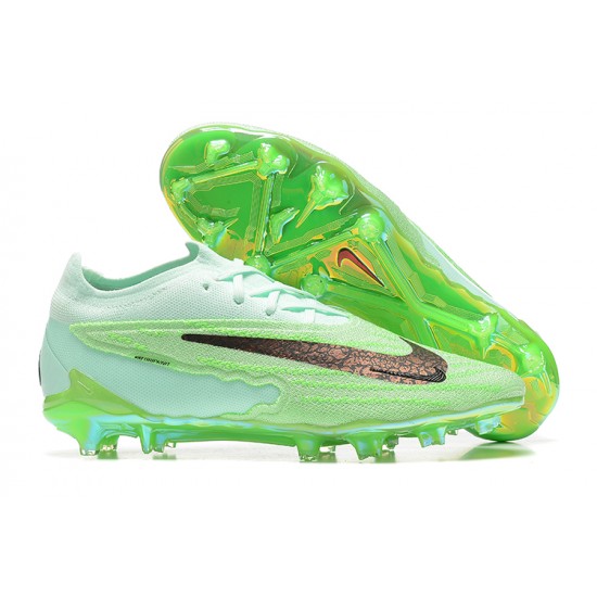 Kopacky Nike Phantom GX Elite FG LightZelená Zelená Černá Low  Pánské