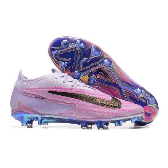 Kopacky Nike Phantom GX Elite FG LightNachový Růžový Černá Low  Pánské