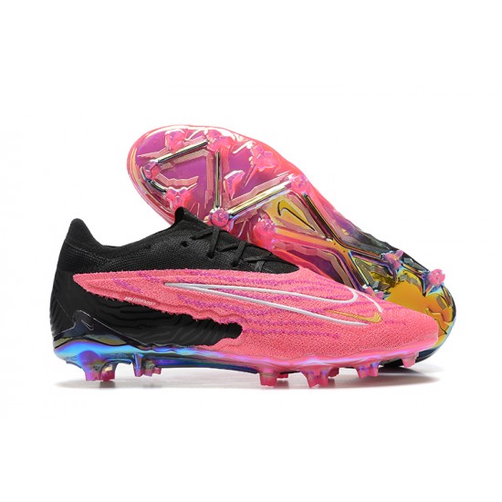 Kopacky Nike Phantom GX Elite FG Růžový Černá Modrý Low  Pánské