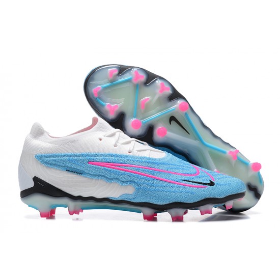 Kopacky Nike Phantom GX Elite FG Růžový Černá Modrý Bílý Low  Pánské