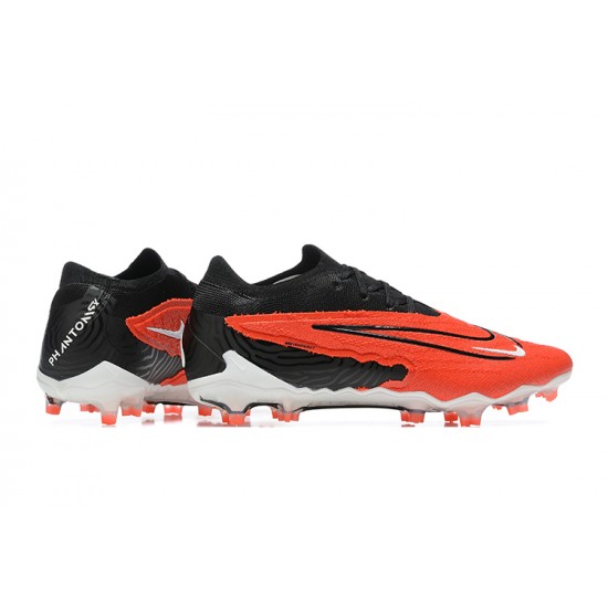 Kopacky Nike Phantom GX Elite FG Bílý Oranžovýý Černá Low  Pánské