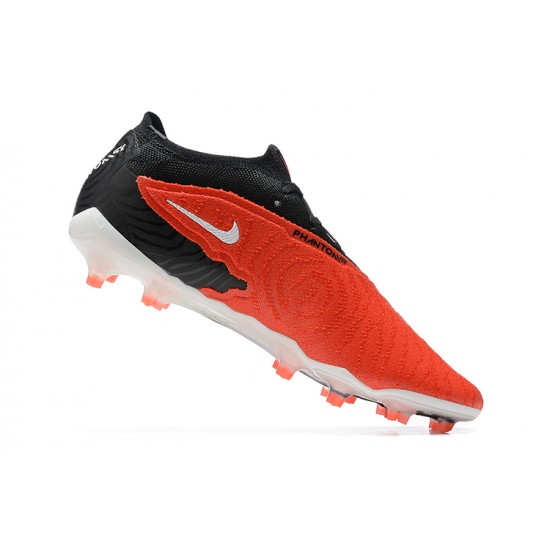 Kopacky Nike Phantom GX Elite FG Bílý Oranžovýý Černá Low  Pánské