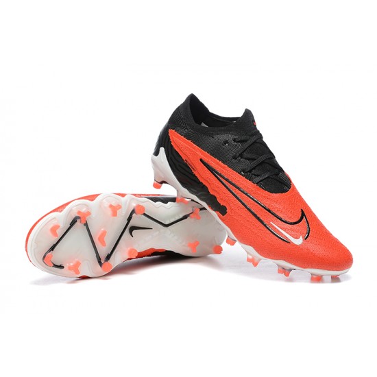 Kopacky Nike Phantom GX Elite FG Bílý Oranžovýý Černá Low  Pánské