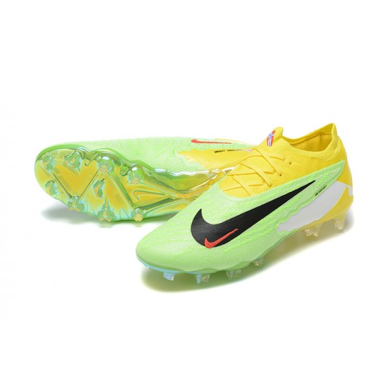 Kopacky Nike Phantom GX Elite FG Žlutý Zelená Pánské Dámské