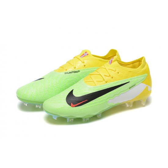 Kopacky Nike Phantom GX Elite FG Žlutý Zelená Pánské Dámské