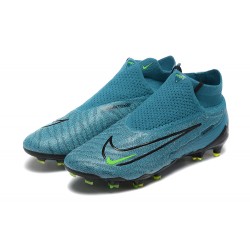 Kopacky Nike Phantom GX Elite FG High Top Deep Blue Černá Pánské 
