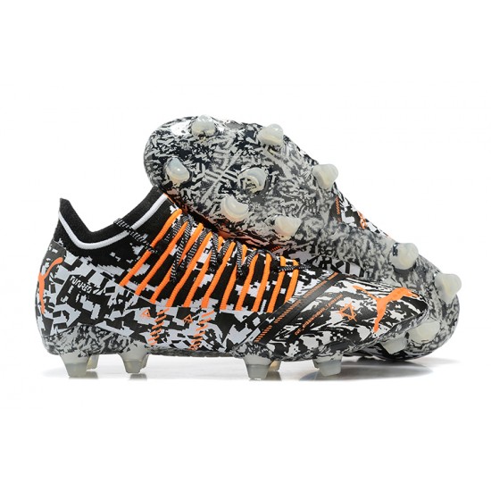 Kopacky Puma Future Z 1 3 FG Instinct Oranžovýý Bílý Černá Low Pánské