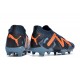 Kopacky Puma Future Ultimate FG Low Dark Modrý Oranžovýý For Pánské Dámské