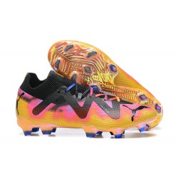 Kopacky Puma Future Ultimate FG Low Zlato Černá Růžový Pánské 