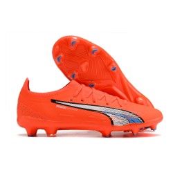 Kopacky Puma Future Ultimate FG Low Červené Šedá Pánské 