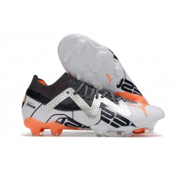 Kopacky Puma Future Ultimate FG Low Bílý Černá Oranžovýý For Pánské Dámské