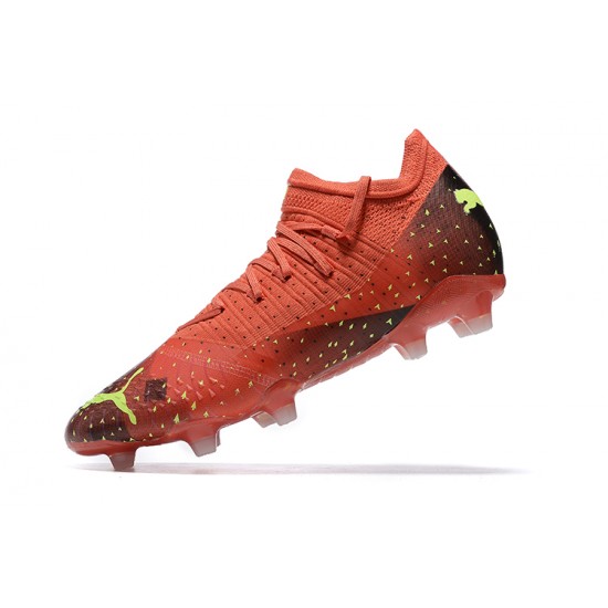 Kopacky Puma Future Z 1 3 FG Instinct Deepwine Žlutý Low Pánské