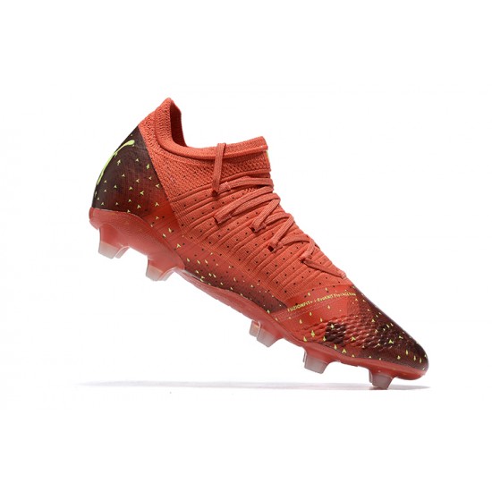 Kopacky Puma Future Z 1 3 FG Instinct Deepwine Žlutý Low Pánské