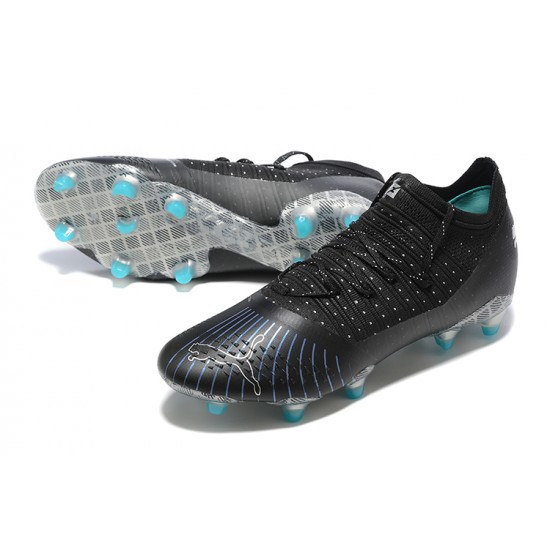 Kopacky Puma Future Z 1.3 Instinct FG Low Černá Zlato Modrý Pánské